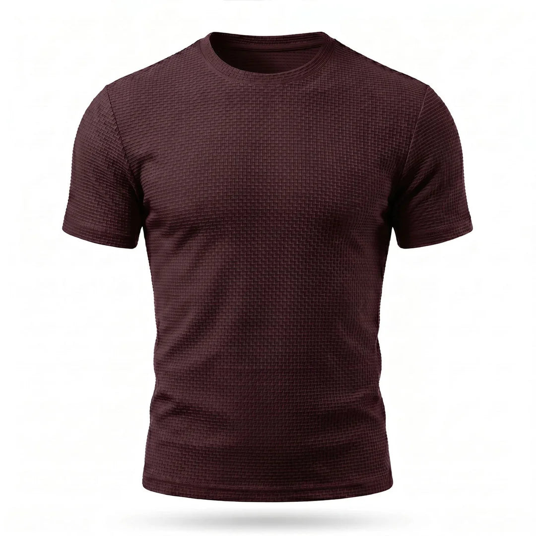 Arden - Tricou bărbătesc ultra confortabil cu guler rotund