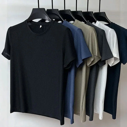 Arden - Tricou bărbătesc ultra confortabil cu guler rotund