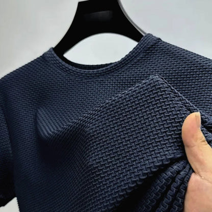 Arden - Tricou bărbătesc ultra confortabil cu guler rotund