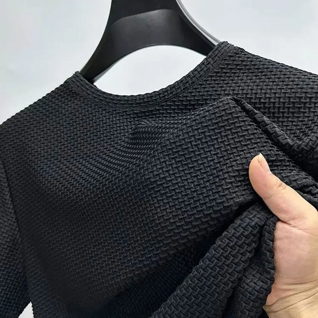 Arden - Tricou bărbătesc ultra confortabil cu guler rotund